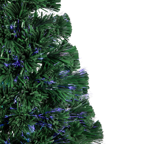 2' Pre-Lit Medium Color Changing Fiber Optic Artificial Christmas Tree
