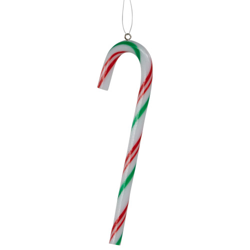 12ct Multi Twist Candy Cane Christmas Ornaments 4"