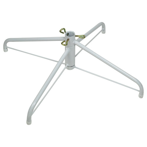 6.5' Pre-Lit Woodbury White Pine Pencil Artificial Christmas Tree, Green Lights