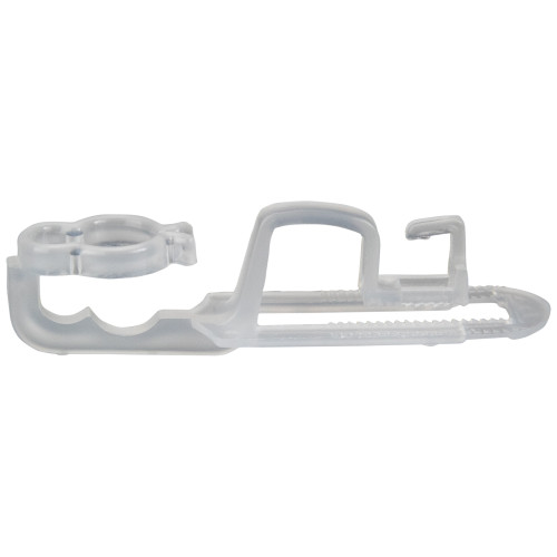 26ct Clear  All-In-One Universal Gutter and Shingle Christmas Light Clips