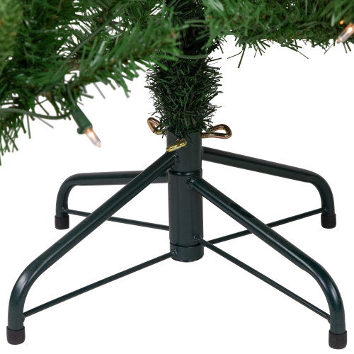 4' Pre-Lit Sierra Noble Fir Artificial Christmas Tree, Clear Lights