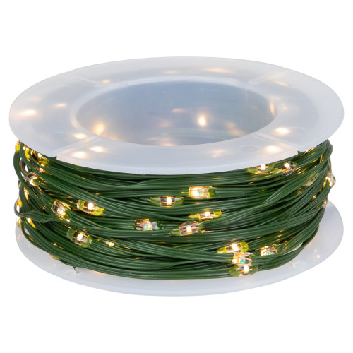 200ct Multi-Function Warm White Christmas Fairy Lights, 64.5ft Green Wire