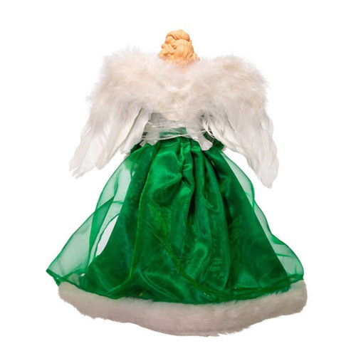 16" Lighted Irish Angel Christmas Tree Topper