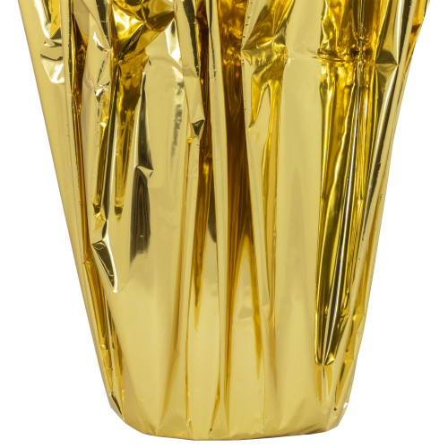 Artificial Christmas Poinsettia with Wrapped Base - 28" - Pink