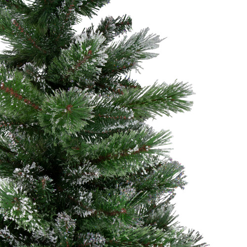 6' Snowy Mixed Montana Pine Artificial Christmas Tree - Unlit