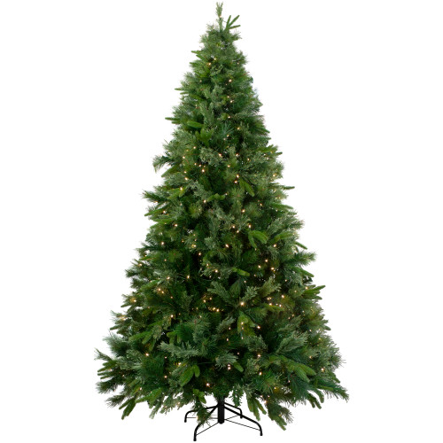 7.5' Pre-Lit Full Ashcroft Cashmere Pine Artificial Christmas Tree - Clear AlwaysLit Lights