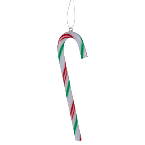 12ct Multi Twist Candy Cane Christmas Ornaments 4"