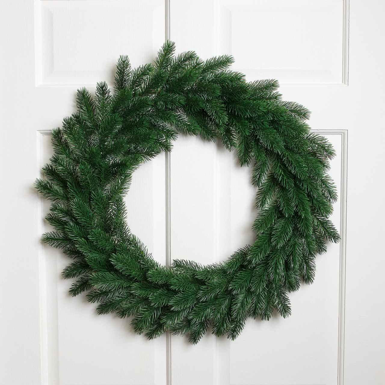 Evergreen Pine Artificial Christmas Wreath - 24" - Unlit