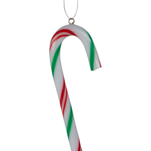 12ct Multi Twist Candy Cane Christmas Ornaments 4"