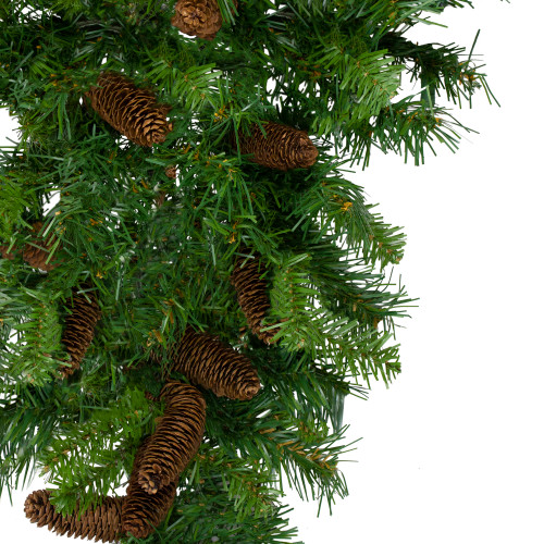 Dakota Red Pine Artificial Christmas Swag with Pine Cones - 34" - Unlit