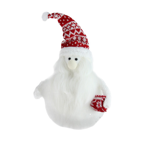 Nordic Noah Santa Gnome Christmas Figure - 9.25" - Red and White