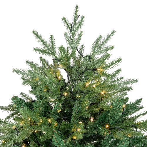 Real Touch?? Full Pre-Lit Juniper Pine Artificial Christmas Tree - 6.5' - Warm White LED