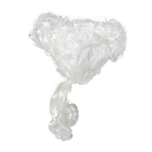 8" Mrs. Santa Claus Curly Christmas Wig Women Costume Accessory - One Size