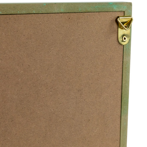 15.75" Framed "Happy Holidays" Christmas Wooden Wall Sign