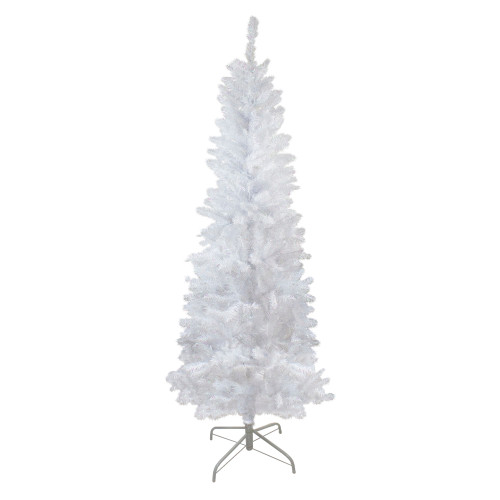 6' Pencil White Spruce Artificial Christmas Tree - Unlit