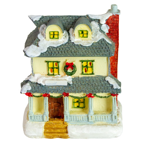 LED Lighted Country Side House Christmas Village Decoration - 5"