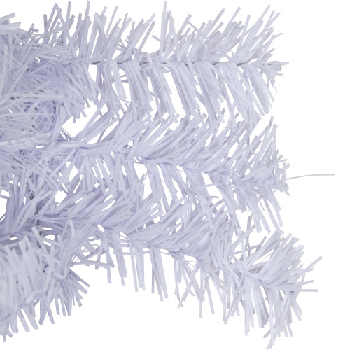 Commercial Length White Canadian Pine Artificial Christmas Garland - 100' x 8" - Unlit