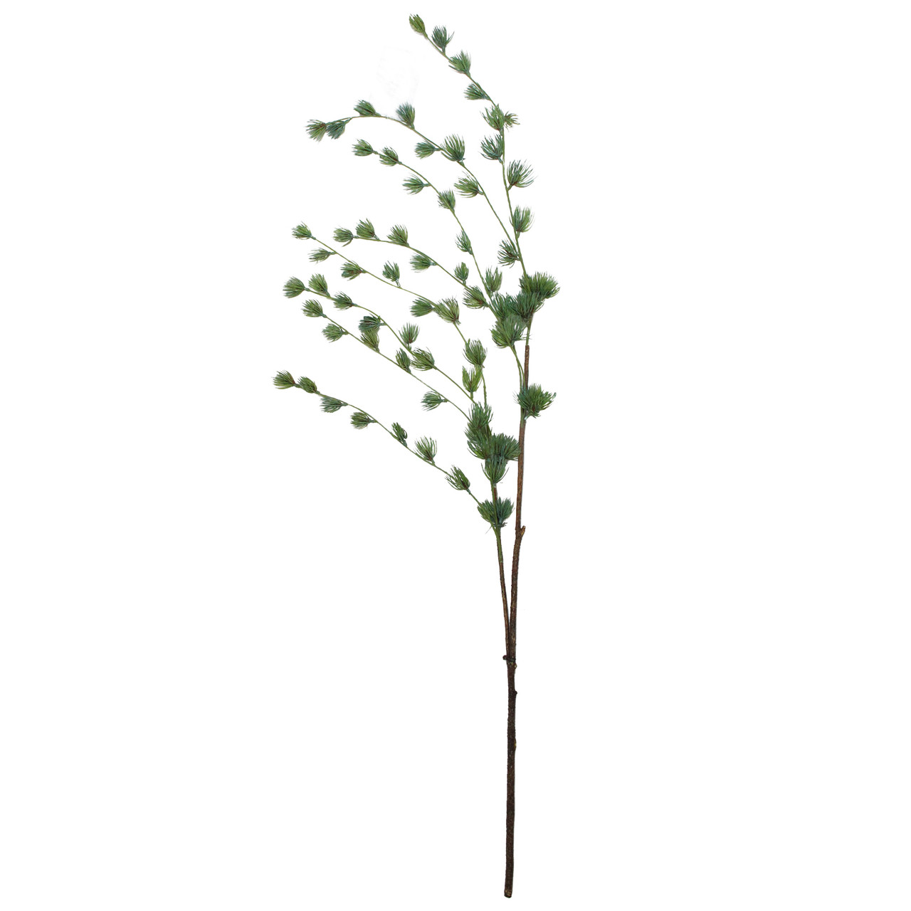 53.5" Artificial Pine Green Mini Needle Hanging Spray