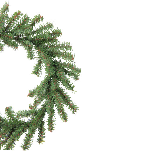 Mini Pine Two-Tone Artificial Christmas Wreath - 12" - Unlit