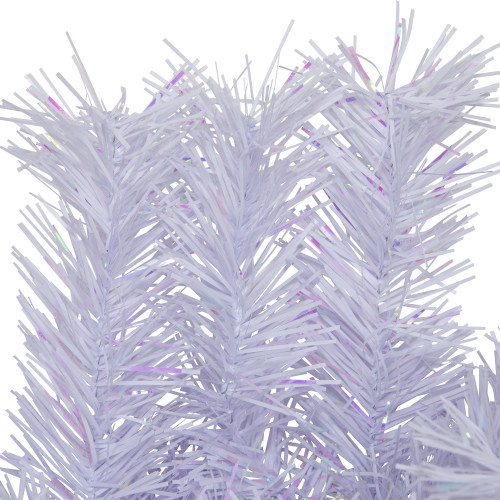Icy White Iridescent Spruce Artificial Christmas Wreath - 36" - Unlit