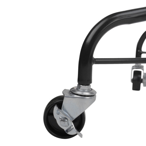 Black Rolling Artificial Christmas Tree Stand , 9'-12' Trees