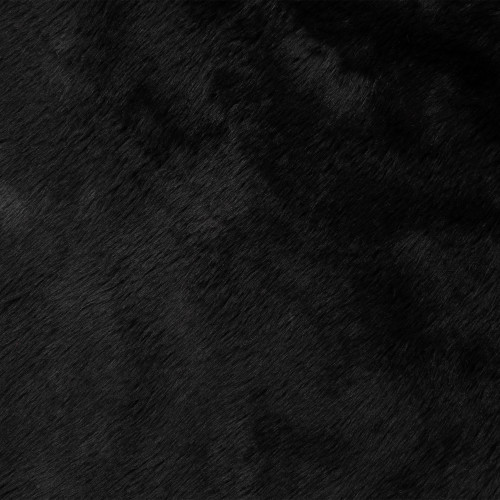 Faux Black Sable Fur Christmas Tree Skirt - 48"