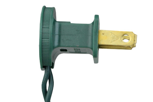 50 Blue LED Wide Angle String Christmas Lights - 17.5 ft Green Wire