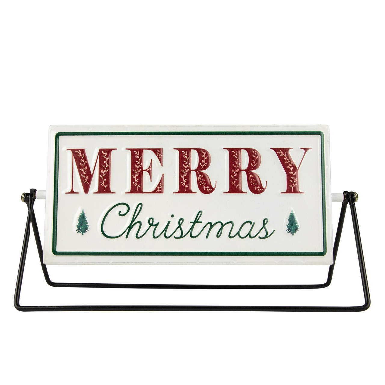 Merry Christmas/Holiday Market Reversible Sign - 10.25"