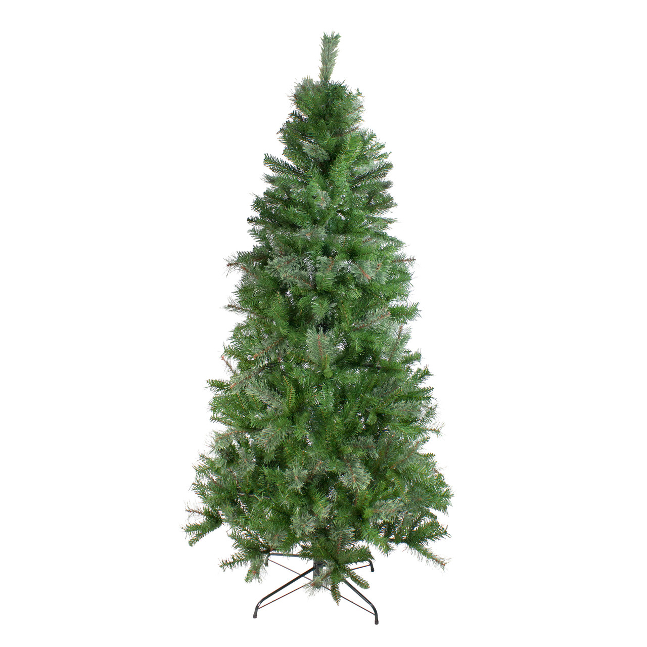 6.5' Medium Mixed Cashmere Pine Artificial Christmas Tree - Unlit