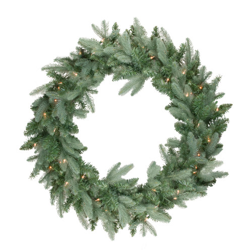 Real Touch?? Pre-Lit Washington Frasier Fir Artificial Christmas Wreath - 36" - Clear Lights