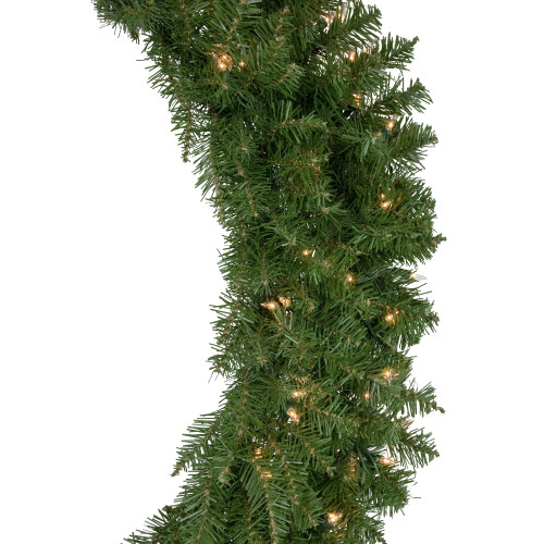 Pre-Lit Rockwood Pine Artificial Christmas Wreath, 48-Inch, Clear Lights