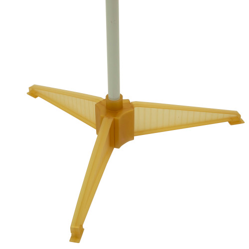 4' Pre-Lit Gold Tinsel Pop-Up Artificial Christmas Tree, Clear Lights