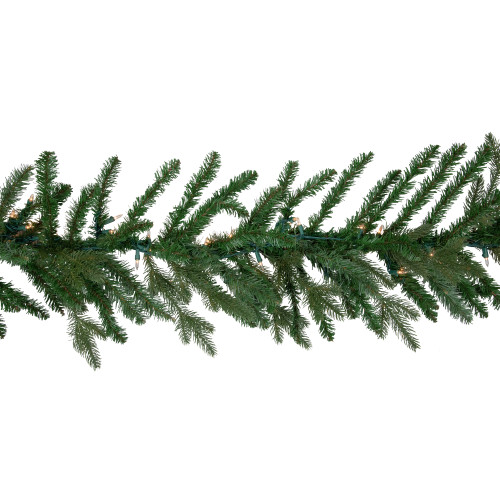 Real Touch? Pre-Lit Grande Spruce Artificial Christmas Garland - 9' x 14" - Clear Lights