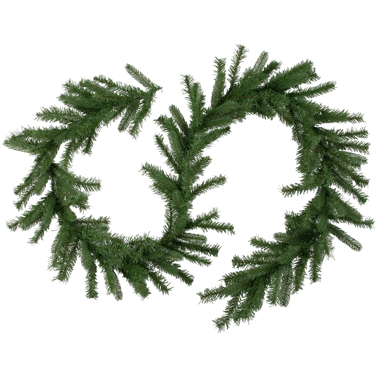 9' x 10" Green Sierra Noble Fir Artificial Christmas Garland, Unlit