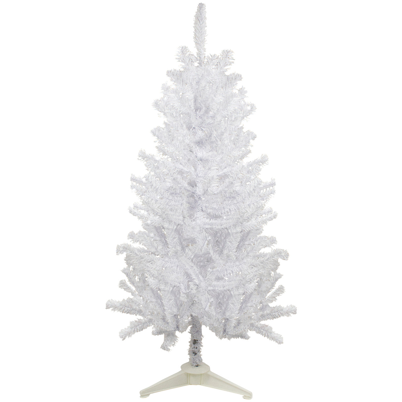 4' Medium White Canadian Pine Artificial Christmas Tree - Unlit
