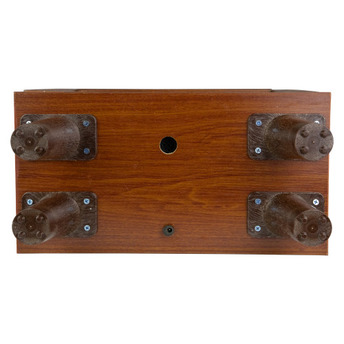 LED Lighted Musical Snowing Windmill TV Set  Decoration - 21"