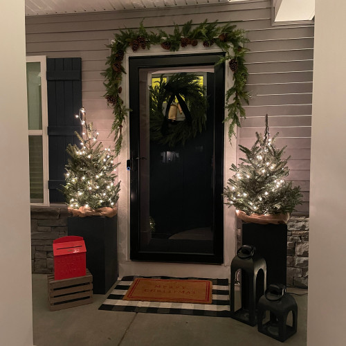 5' Assorted Pine and Pinecone Artificial Christmas Garland, Unlit