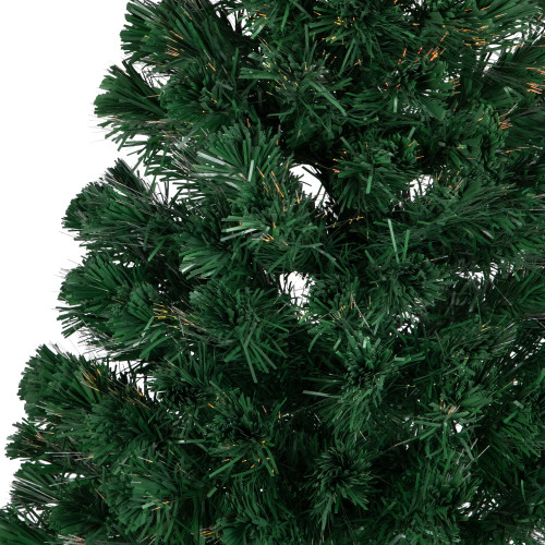 4' Pre-Lit Color Changing Fiber Optic Artificial Christmas Tree