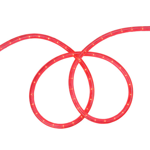 12' Pre-Lit Strawberry Pink Outdoor Christmas Rope Lights