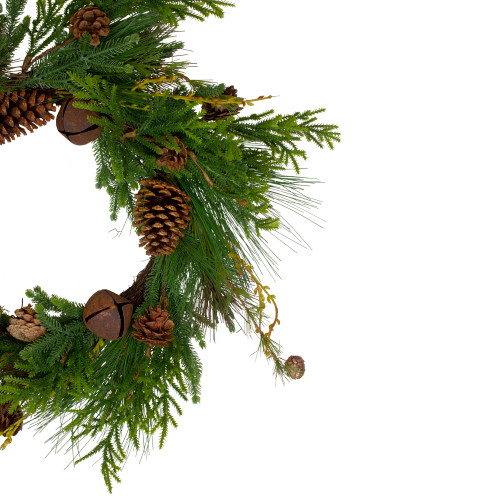 Rustic Pinecone Artificial Christmas Wreath - 30" - Unlit