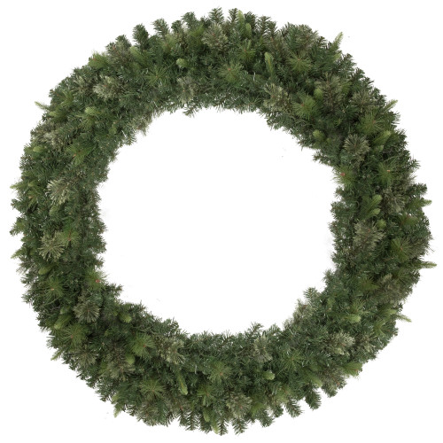 Kingston Cashmere Pine Commercial Size Artificial Christmas Wreath, 60-Inch, Unlit