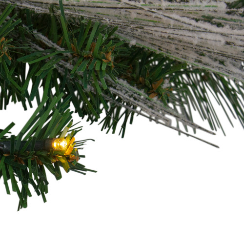 Pre-Lit Plaid and Houndstooth Artificial Christmas Wreath - 24" - Warm White Lights