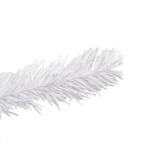 7.5' Pre-Lit Rapids White Pine Pencil Artificial Christmas Tree, Clear Lights