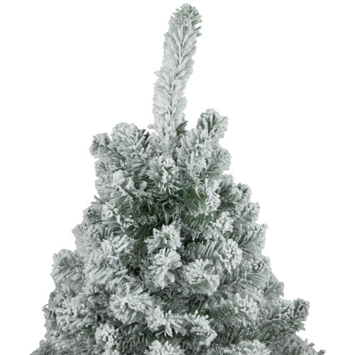 3' Heavily Flocked Madison Pine Medium Artificial Christmas Tree, Unlit