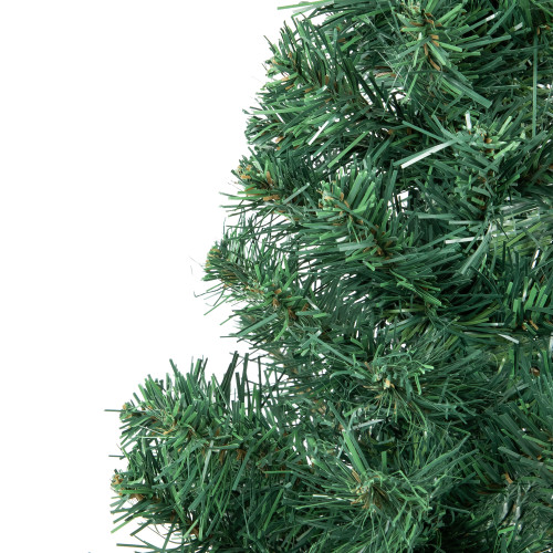 18" Traditional Green Pine Artificial Christmas Tree, Unlit