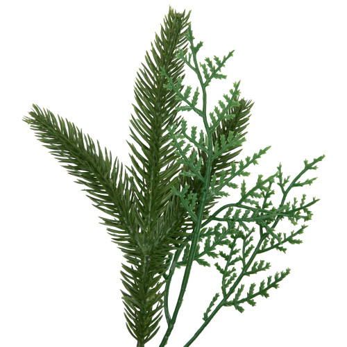 Real Touch?? Wind River Fir with Glittered Pinecones Artificial Christmas Wreath - 24" - Unlit