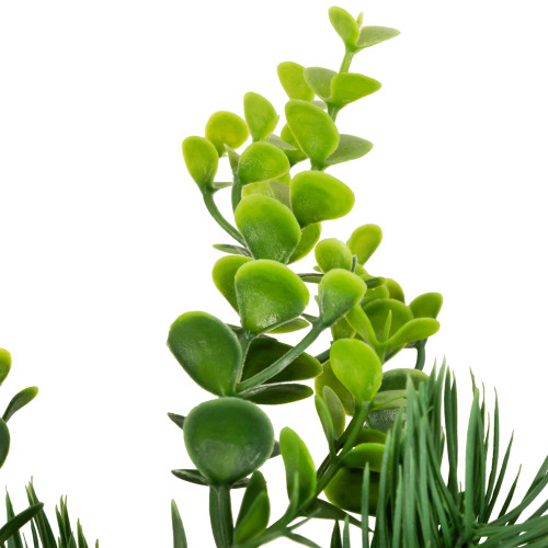 Crabapple and Berries Boxwood and Pine Artificial Christmas Wreath - 26" - Unlit