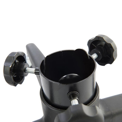 Adjustable Rolling Christmas Tree Stand for Trees 7.5'-12' - Black