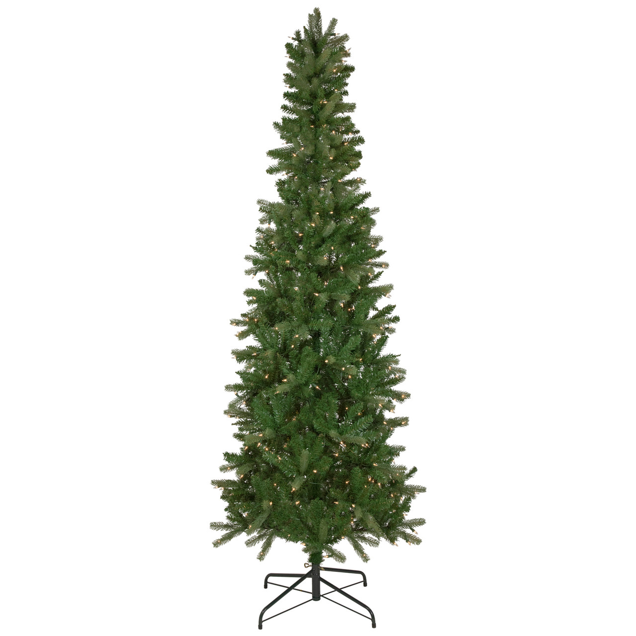 7.5' Pre-Lit Wicklow Noble Fir Artificial Christmas Tree, Clear Lights