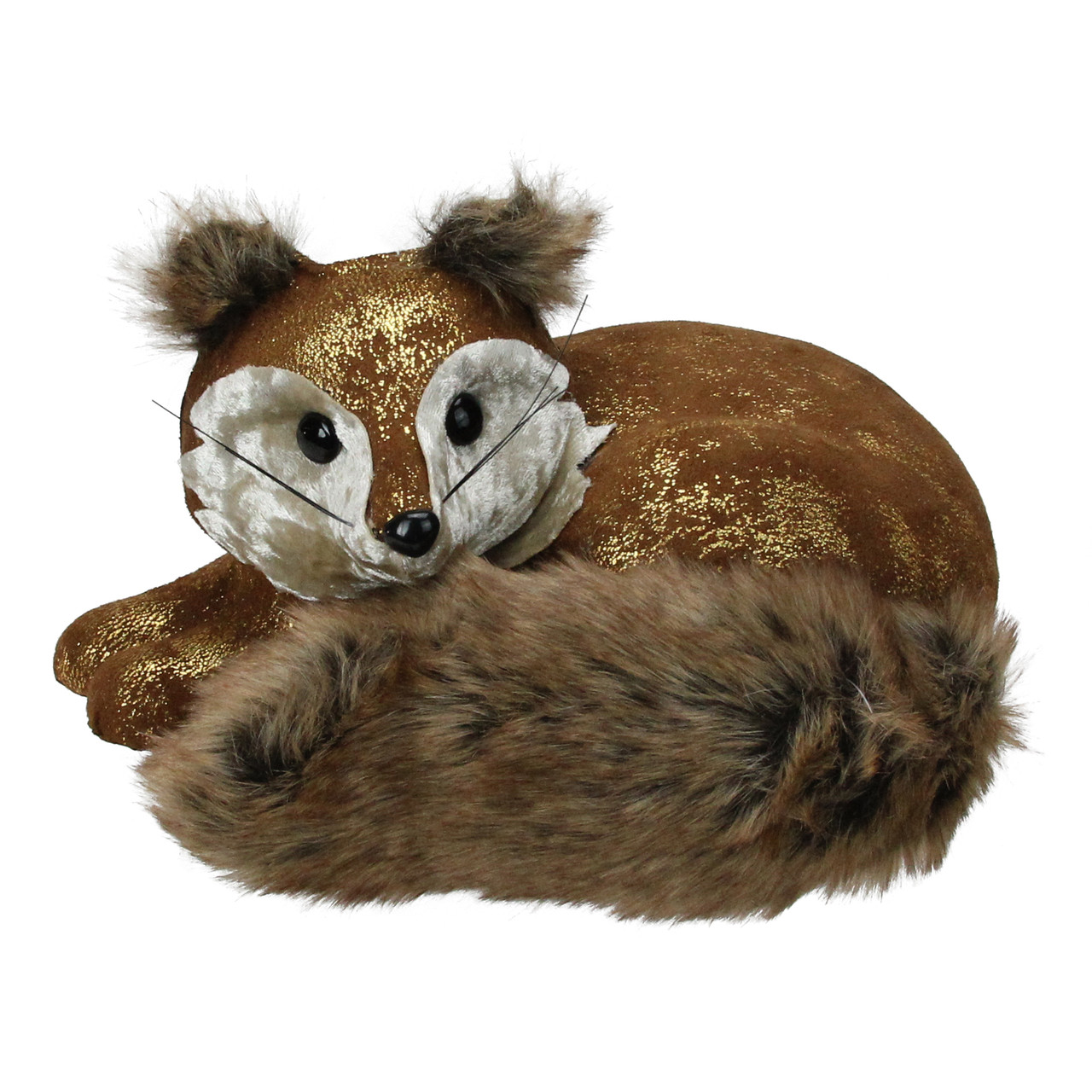Laying Fox Christmas Figure - 16.5�� - Brown